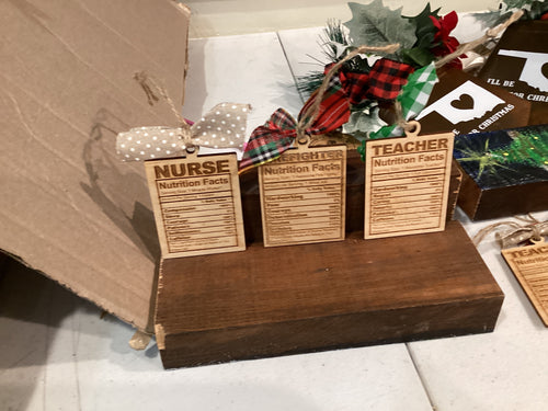 Occupation ornaments