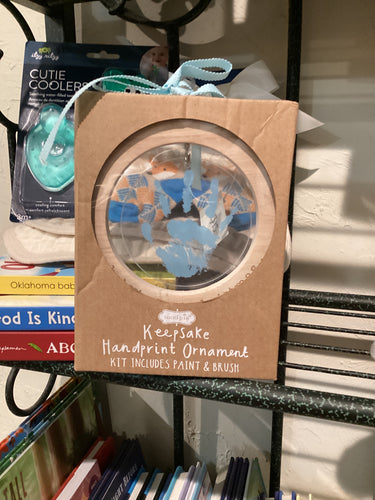 Handprint ornament SJ