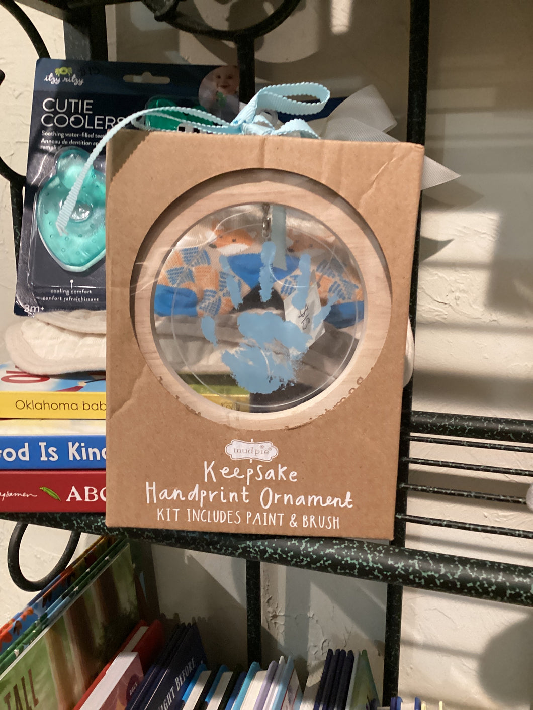 Handprint ornament SJ