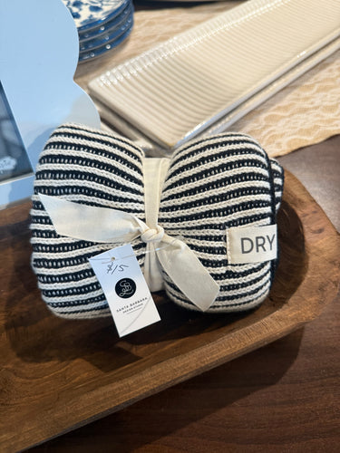 Santa Barbara Black & White Dish Towel(Armas)