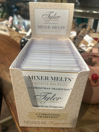 Tyler candle wax melt Christmas Tradition