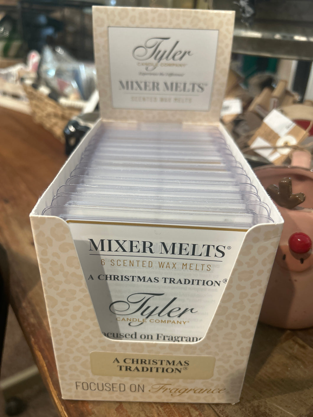 Tyler candle wax melt Christmas Tradition