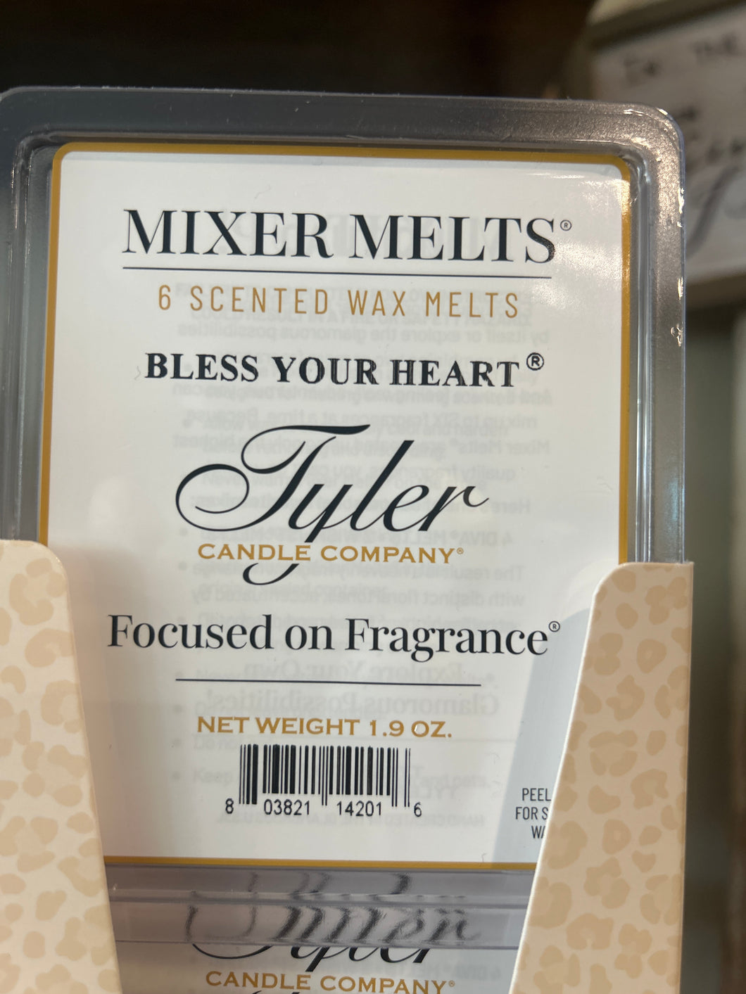 Tyler candle wax melt Bless your Heart