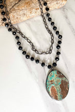 Load image into Gallery viewer, Paige Necklace Black