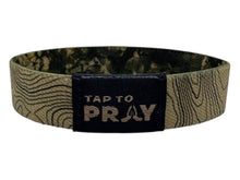 Load image into Gallery viewer, Tap To Pray™ Wristbands - Valor Camo &amp; Isaiah 6:8: Small