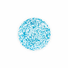Load image into Gallery viewer, Splatter Enamelware Flat Salad Plate: Burgundy &amp; Cream