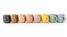 Load image into Gallery viewer, Silicone Snack Cup with Lid: Charcoal crews