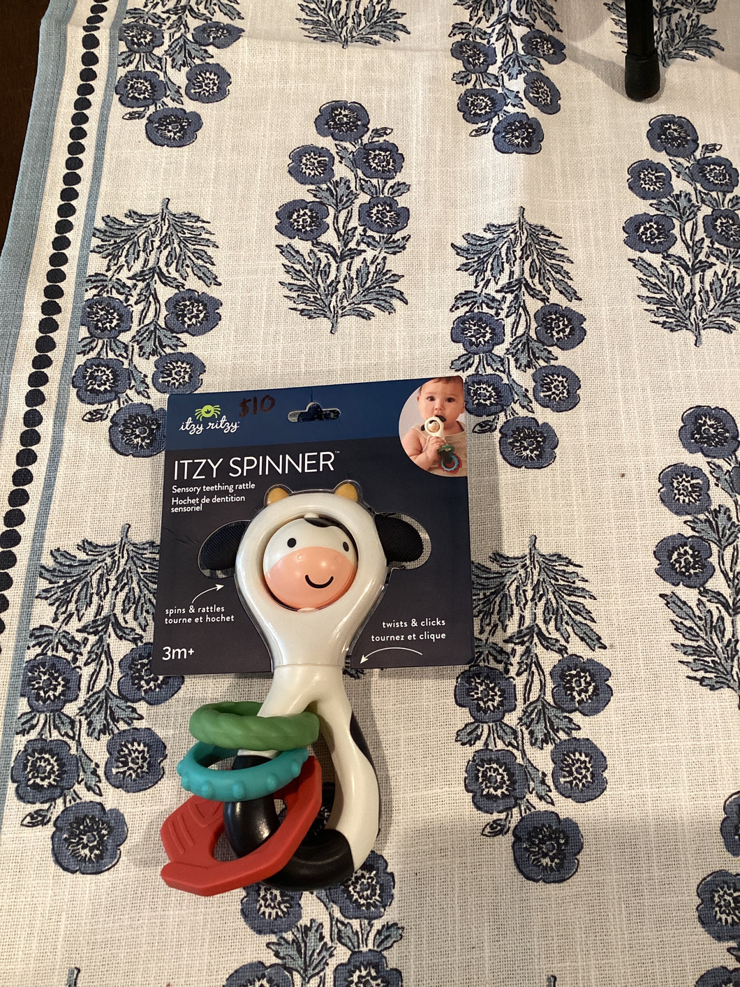Baby teether and rattle