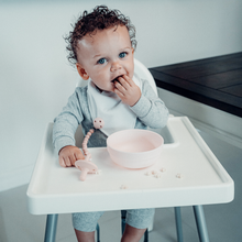 Load image into Gallery viewer, Baby Pacifier Clips, 100% Food Grade Silicone by Comfy Cubs: Beige