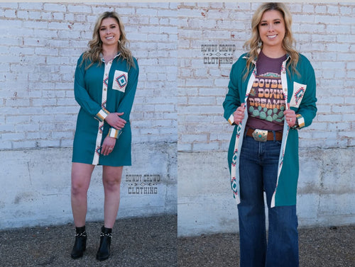 Rowdy Crowd Dutton Duster Dress