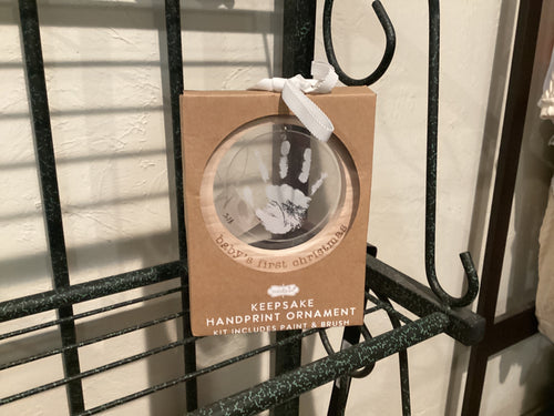 Handprint ornament cb