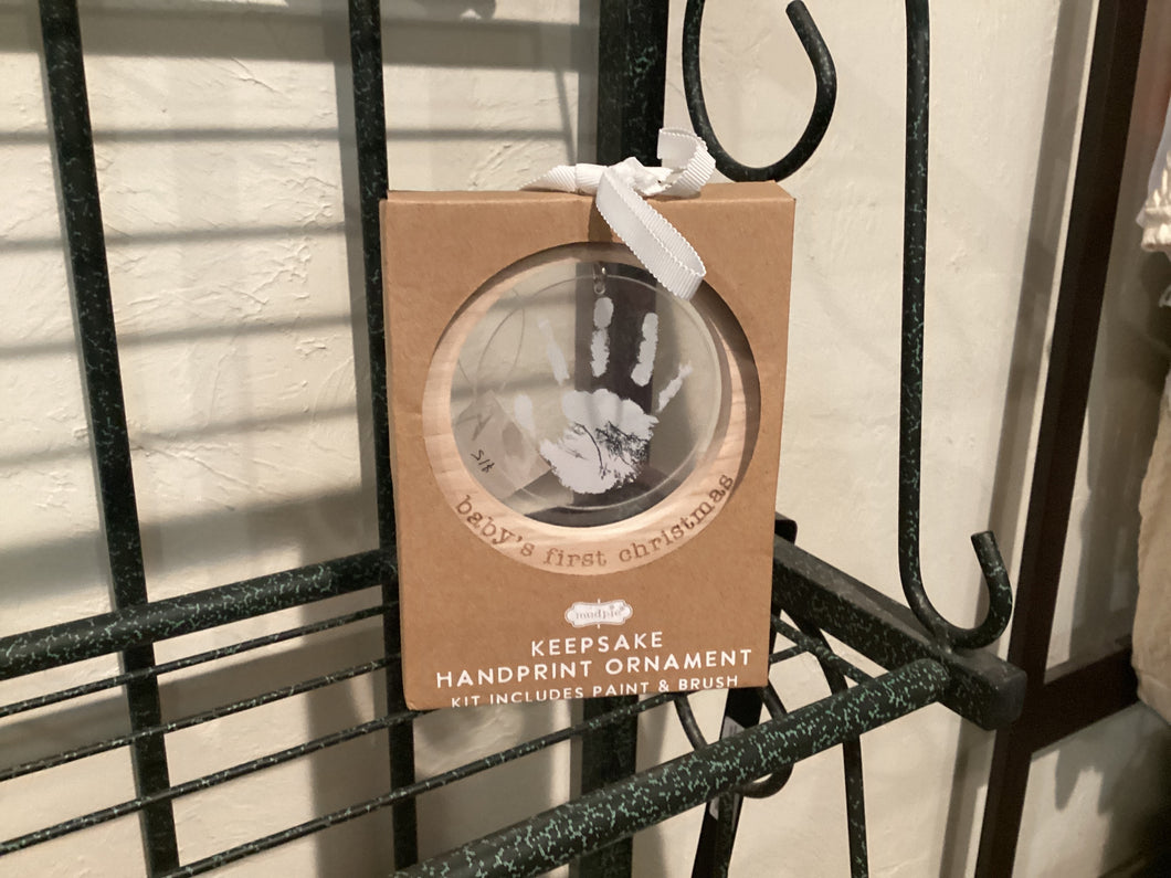 Handprint ornament cb