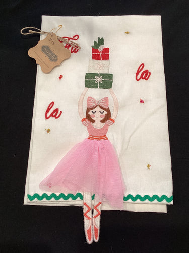 Fa La Sugar Dangle Teatowel