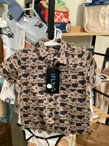 Baby button up