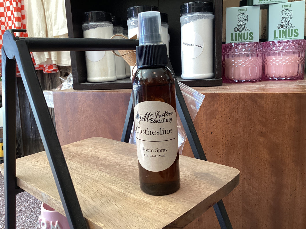 McIntire Saddlery room spray Clothsline