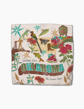 Load image into Gallery viewer, Greetings From Oklahoma Dishcloth Set