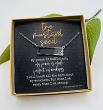 Load image into Gallery viewer, Mustard Seed Necklace, Faith Gift, Encouragement Gift: Gold