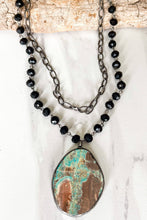 Load image into Gallery viewer, Paige Necklace Black