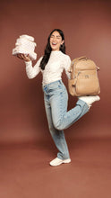 Load image into Gallery viewer, Taupe Checkerboard Pack Like a Boss™ Packing Cubes(Crews)