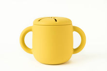 Load image into Gallery viewer, Silicone Snack Cup with Lid: Charcoal crews