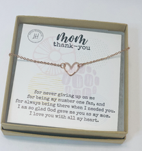 Load image into Gallery viewer, Mother's Day Gift, Gift for Mom, Mom Necklace, Gifts for Her: Gold