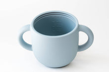 Load image into Gallery viewer, Silicone Snack Cup with Lid: Charcoal crews