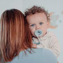 Load image into Gallery viewer, Baby Pacifier Clips, 100% Food Grade Silicone by Comfy Cubs: Beige