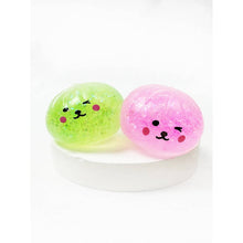 Load image into Gallery viewer, Mini Glittered Dumpling Squishy with Steamer: MIX COLOR / ONE(12)