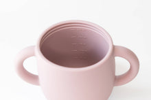 Load image into Gallery viewer, Silicone Snack Cup with Lid: Charcoal crews