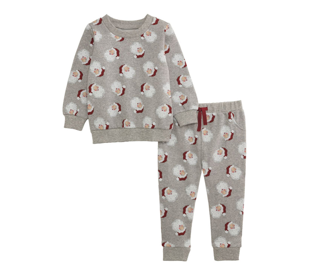 Youth Santa jogger set