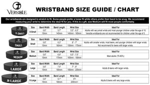 Tap To Pray™ Wristbands - Safari Zebra: Medium