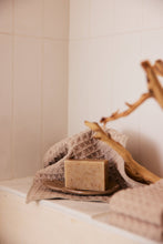 Load image into Gallery viewer, Taupe Waffle Washcloth Set Crabtree