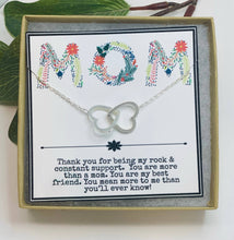 Load image into Gallery viewer, Gift for Mom, Mother's Day Necklace: Gold