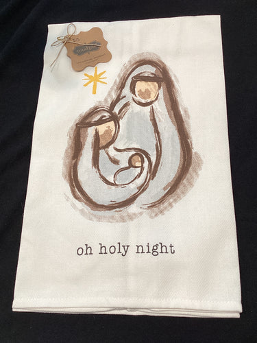 Oh Holy Night Teatowel