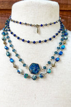 Load image into Gallery viewer, Janet Necklace Blue