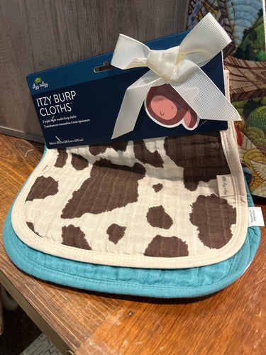 Burp cloth set