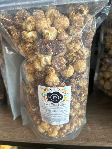 Popcorn Turtle Cheesecake