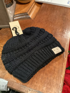 Black CC Beanie