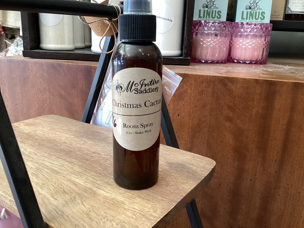 McIntire Saddlery room spray Christmas Cactus