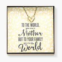 Load image into Gallery viewer, Mother's Day Gift - Necklace for Mother - Gift for Mom: Gold