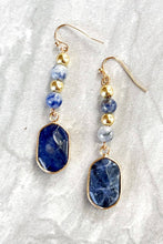 Load image into Gallery viewer, Maggie Earrings Blue