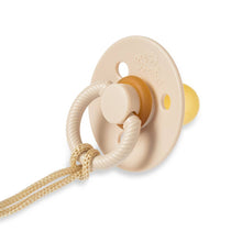 Load image into Gallery viewer, Bitzy Pal Natural Rubber Pacifier &amp; Plush: Goose(Crews)