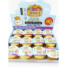 Load image into Gallery viewer, Mini Glittered Dumpling Squishy with Steamer: MIX COLOR / ONE(12)