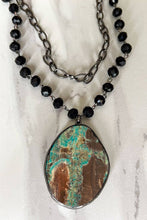Load image into Gallery viewer, Paige Necklace Black