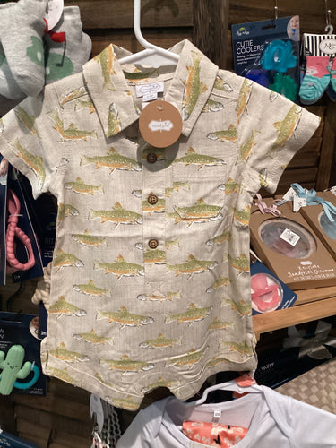 Fish onesie SJ