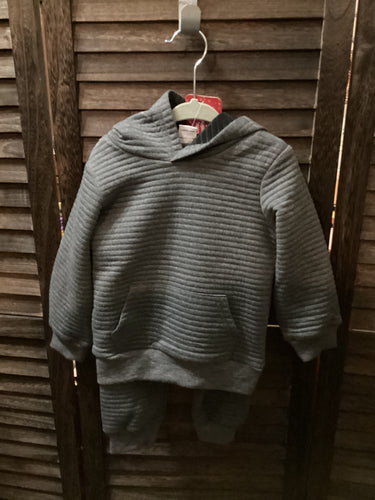 Dark Grey Sweat Set