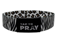 Load image into Gallery viewer, Tap To Pray™ Wristbands - Safari Zebra: Large