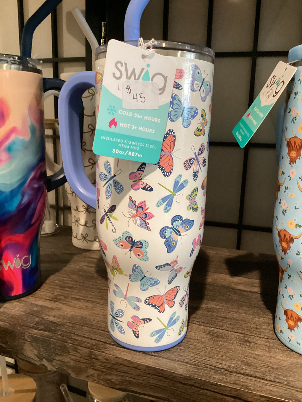 Swig Butterflies 30oz