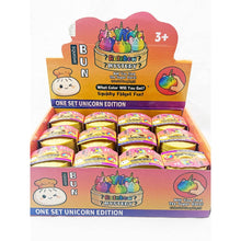 Load image into Gallery viewer, Cute Glitter Unicorn Mini Dumpling Squishy Toy: MIX COLOR / ONE(24)