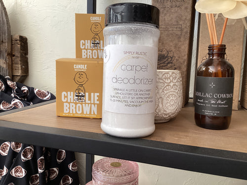 Simply Rustic Lg Carpet deodorizer Sun-kissed cowboy